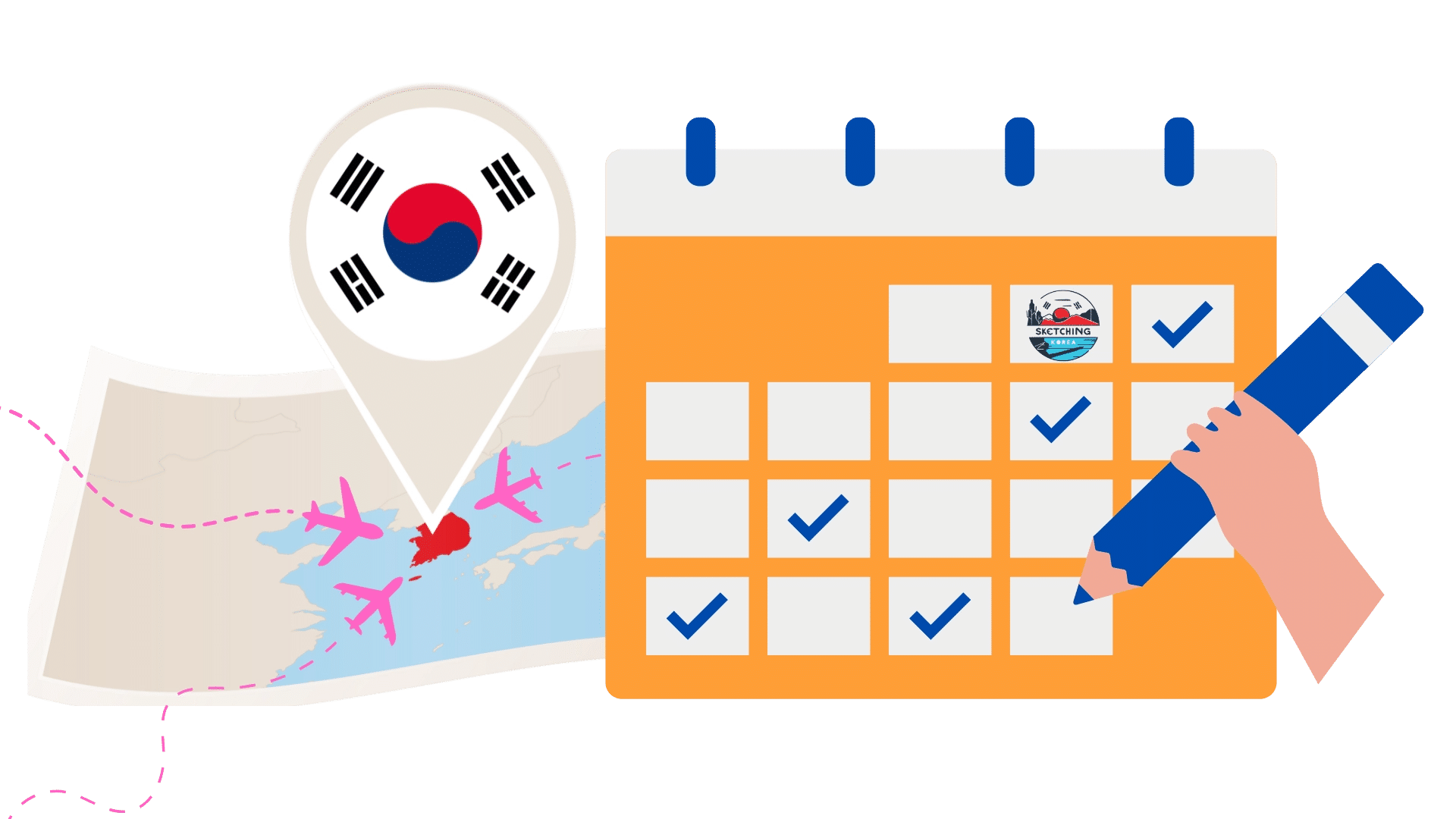 Dates and calendar information for Korean National Holidays, along with details about South Korean holidays and traditions.